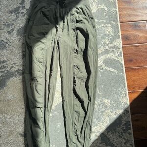 Lululemon Athletica Green Track Pants Joggers